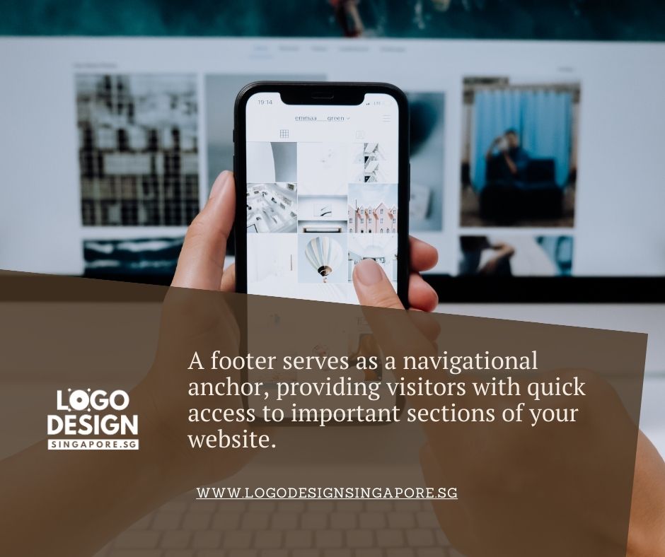 A well-designed footer is essential for any website design — Logo Design Singapore
